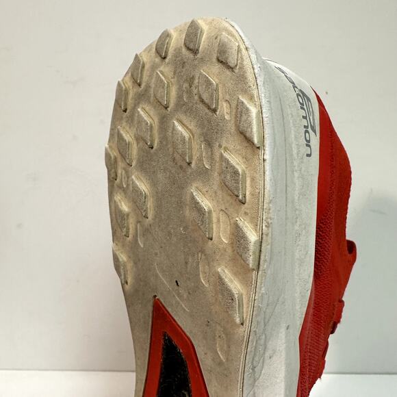 GOOD Salomon S/LAB ULTRA 3 Trail Running Shoe Red / White Unisex W 11 / M 10 - Picture 12 of 12